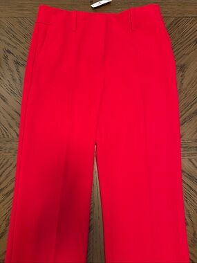 Talbots Red Tailored Pants